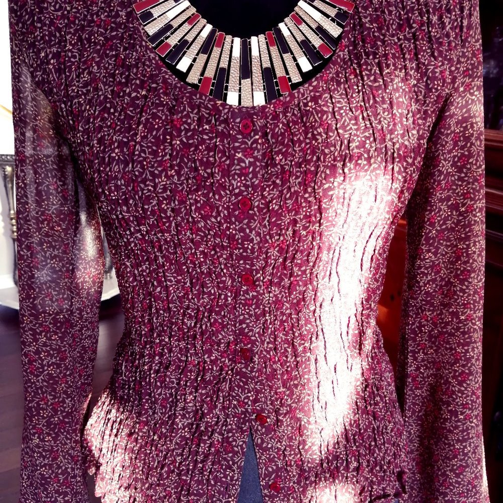 Beautiful (Sheer) Floral Top